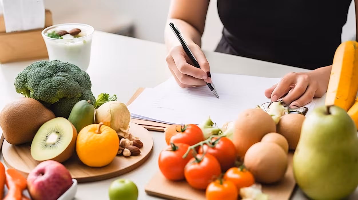 Plan de alimentación semanal para reducir grasa